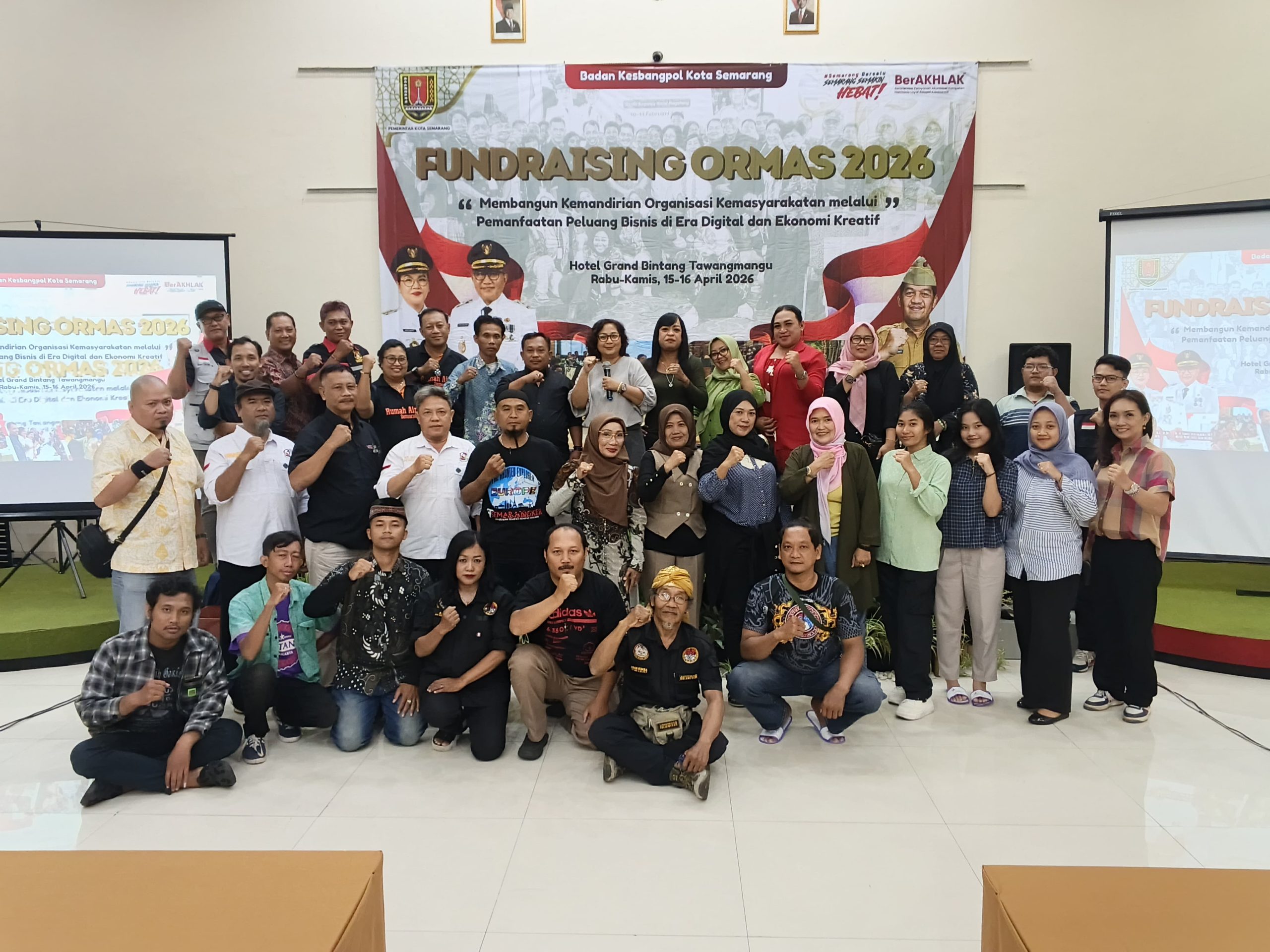 Komunitas Wedangjae Ikuti Pelatihan Ormas Kesbangpol di Tawangmangu